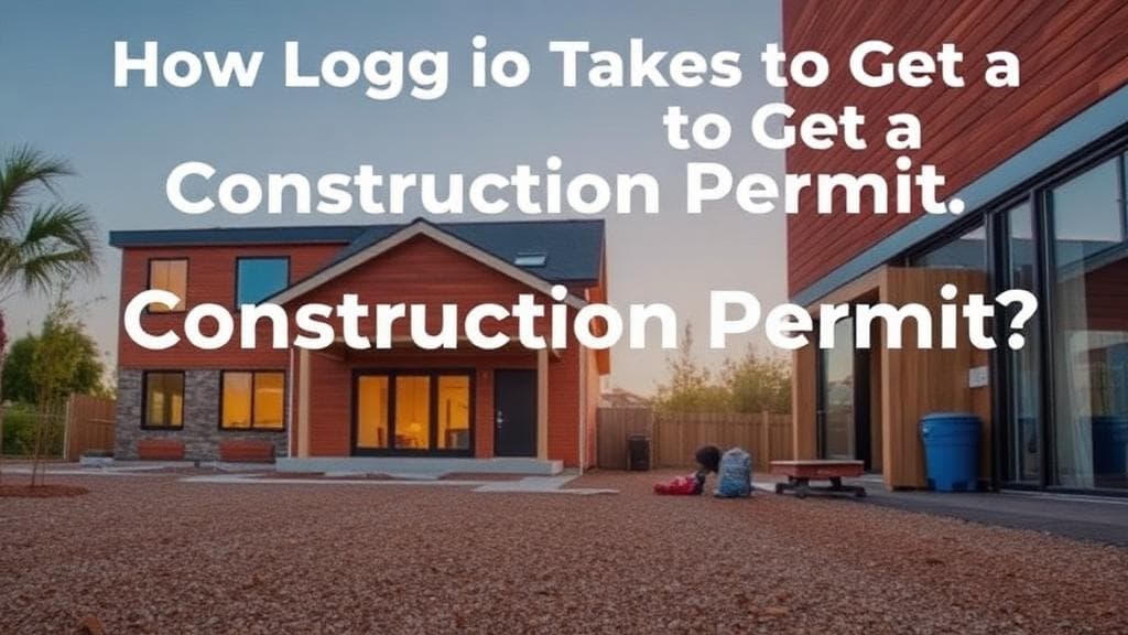 How Long Does It Take to Get a Construction Permit? A Homeowner's Guide